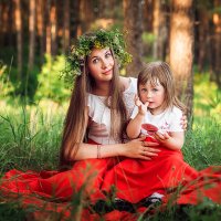 Мама и дочка :: Ирина Кривова