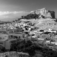 Greece. Rhodes. Evening over Lindos IV :: Геннадий Слёзкин