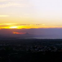 Дения. Закат. Вид  с горы Монтго. :: Виктор Качалов