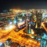 Ночной Дубай :: Николай Сигаев