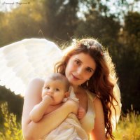 Ангелочек Матвей с мамой Софьей :: Владилена Осипова