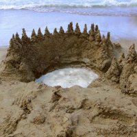 Песчаный замок :: Елена Шемякина