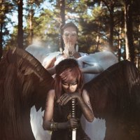 Черный ангел: Изгнание :: Мария Дергунова