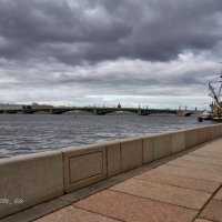 Река Нева. Троицкий мост. С-Петербург. :: Александр Истомин