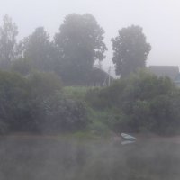 Деревушка в тумане :: Елена Грошева