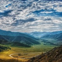 Горный перевал Чике-Таман (колористика) :: Максим Бородин