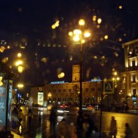 Дождливое утро в Санкт-Петербурге :: Ирина Румянцева