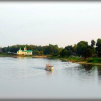 Вечерняя прогулка по реке Великой. :: Fededuard Винтанюк