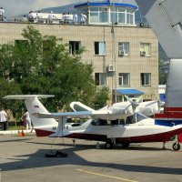 Самолёт-амфибия ЛА-8 :: Геннадий Храмцов