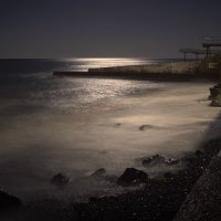 Ночной пляж :: Sergey Yablokov 