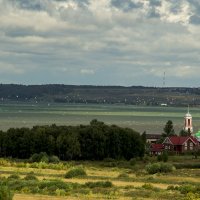 Вид на Плещеево озеро с колокольни Горицкого монастыря :: Игорь Егоров