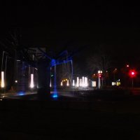 Ночной фонтан..... :: Александр Литвин