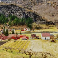 Маленькая деревенька в Норвегии недалеко от Флома :: Андрей Крючков