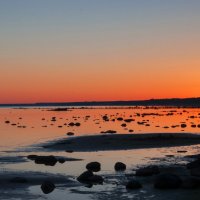 Закат на Финском заливе :: Сергей Зыков