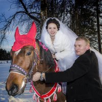 Зимняя свадьба :: Александра Андрющенко