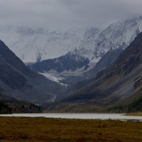 Где-то за облаками вершина Белухи :: Геннадий Мельников