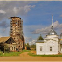 русский север, возрождение Сямского монастыря :: Дмитрий Анцыферов