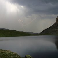 Гроза на Турьем озере :: Михаил Баевский