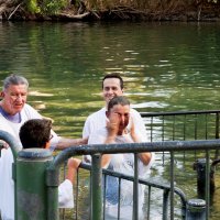 Обряд Крещения на реке Иордан. :: Алла Шапошникова