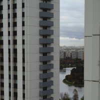 Взгляд с 20 -го этажа. :: Владимир Михеев