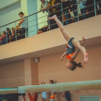 Соревнования по спортивной гимнастике :: Anastasia Silver