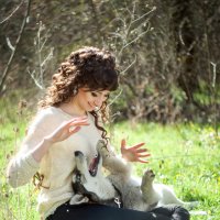 Виктор Пашин - Девочка и собака :: Фотоконкурс Epson