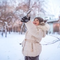 снежная прогулка :: Дарья Кутузова