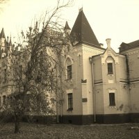 Черниговский замок, сепия :: Денис Бугров 
