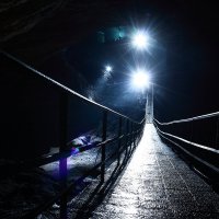 Мост в пещерах :: Алексей .