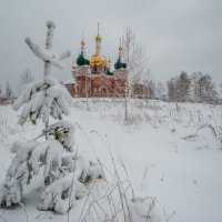 Снегопад у нас... :: Виктор Садырин