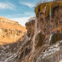 водопад Гедемишх, КБР. Конец ноября :: Макс Сологуб