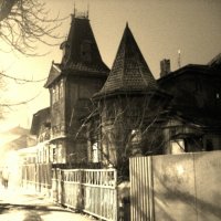 Дом-замок из дерева в Чернигове :: Денис Бугров 