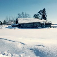 Бывали зимы снежные :: Валерий Талашов