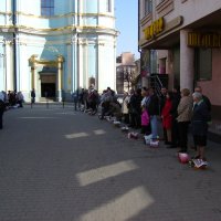 Праздник  Пасхи  в  Ивано - Франковске :: Андрей  Васильевич Коляскин
