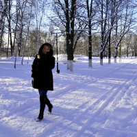 В зимнем парке :: Владимир Болдырев