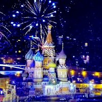 Москва встречает Новый год! :: Tata Wolf