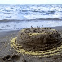 торт из песка :: Александра Беляева