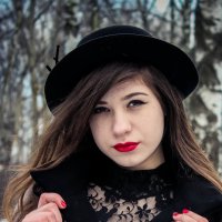 дама в шляпе :: Анастасия Бадина