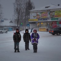 Непогода в городе :: Валентин Кузьмин