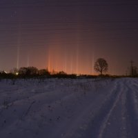 Световые столбы :: Анна Куценко