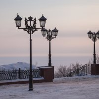 Симбирск (Ульяновск). Фонари в сквере "Новый Венец" :: Алексей Шаповалов Стерх