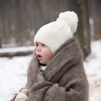 Дети в зимнем лесу :: Виктор Куприянов 