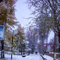 По снежным улицам...2015 :: Артём Бояринцев