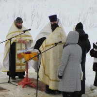 В день Крещения. Река Глушица. :: Сергей Кирилловский