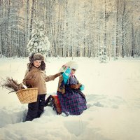 Сказки зимнего леса :: Ирина Цветкова