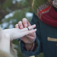 ...зимняя свадьба :: Elena Tatarko (фотограф)