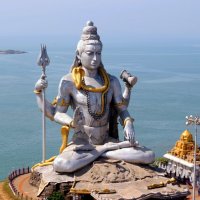 Самая большая статуя  Шивы в Индии (37 метров) :: Маргарита 