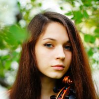 Анастасия и скрипка :: Анастасия Сидорова 