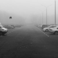 город в тумане :: Алексей Носков
