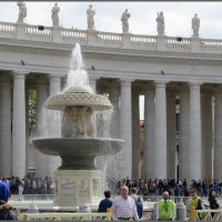 Ватикан: фонтан :: Ирина Лушагина